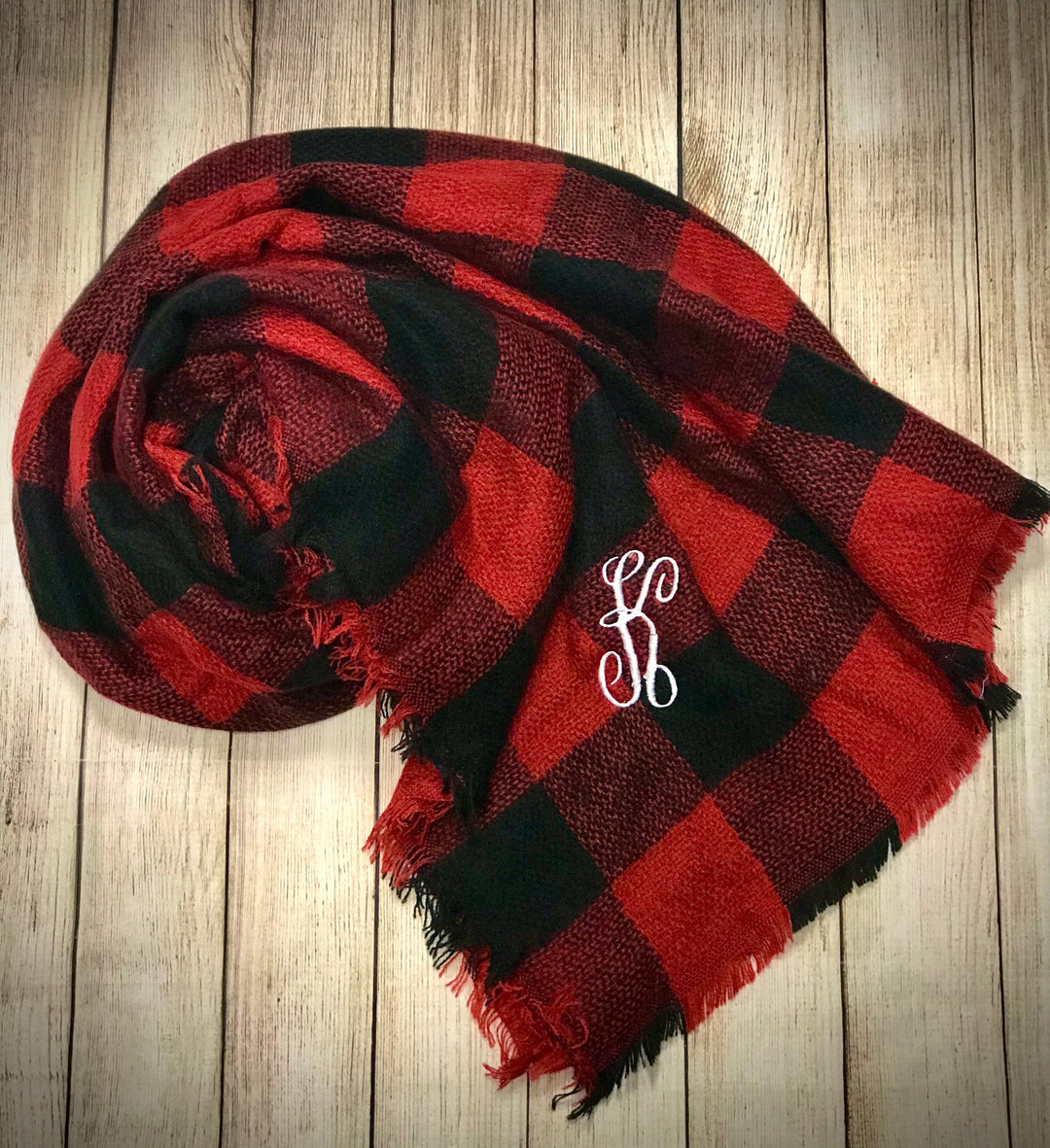 Blanket Scarves - Premium Accessories from Pat's Monograms - Just $12.00! Shop now at Pat's Monograms