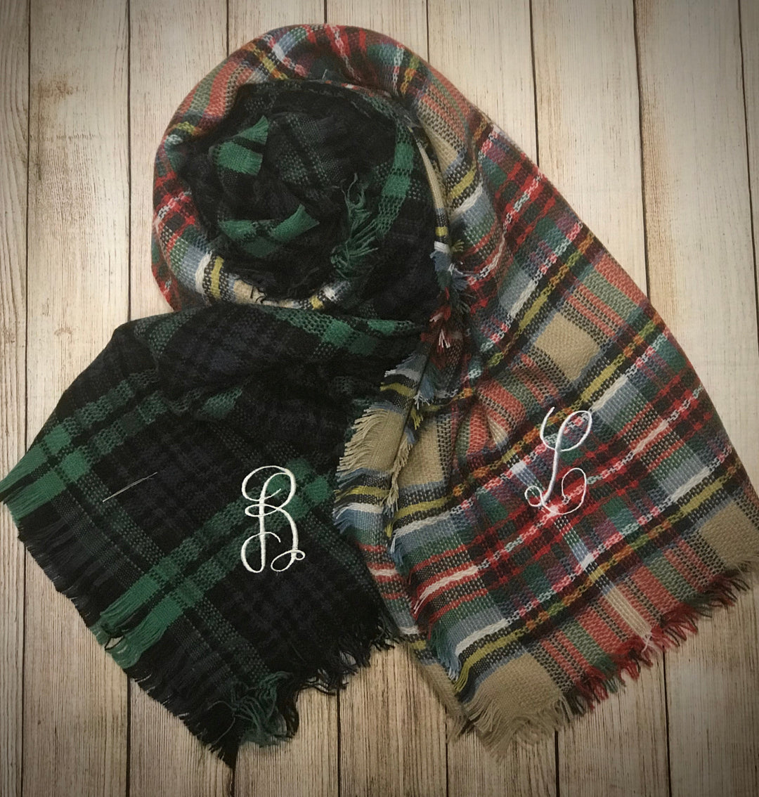 Blanket Scarves - Premium Accessories from Pat's Monograms - Just $12.00! Shop now at Pat's Monograms