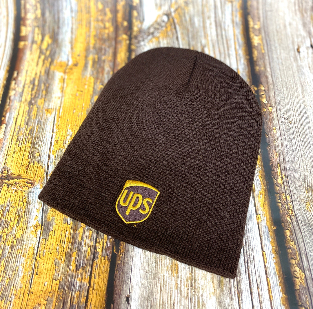 UPS - Beanie - Premium  from Pat's Monograms - Just $15! Shop now at Pat's Monograms