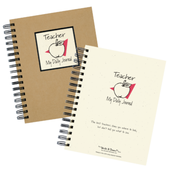 Teacher Journal - Premium Gifts from Journals Unlimited - Just $20.00! Shop now at Pat's Monograms