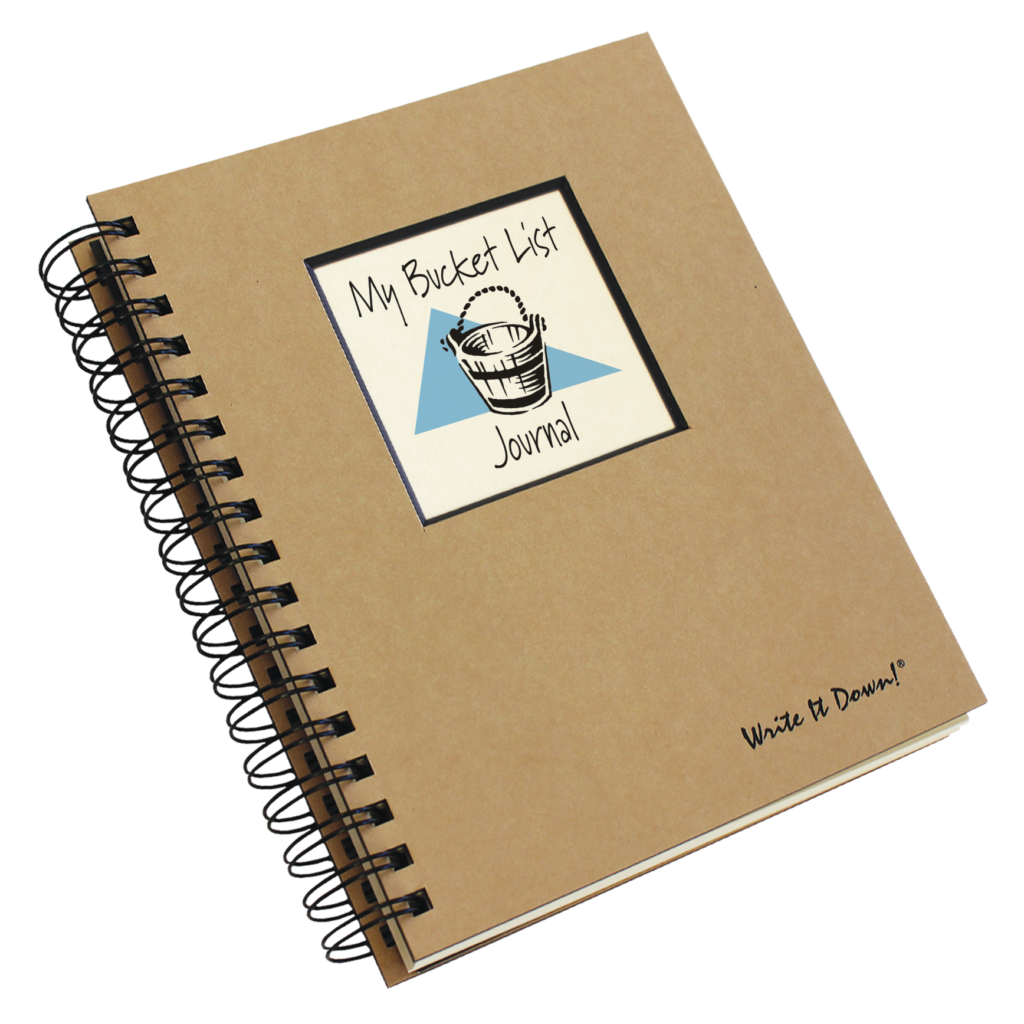 My Bucket List Journal - Premium Gifts from Journals Unlimited - Just $20.00! Shop now at Pat's Monograms