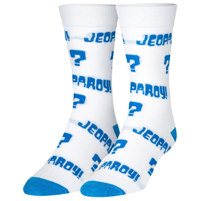 Jeopardy Crew Socks - Premium Socks from Crazy Socks - Just $8! Shop now at Pat's Monograms
