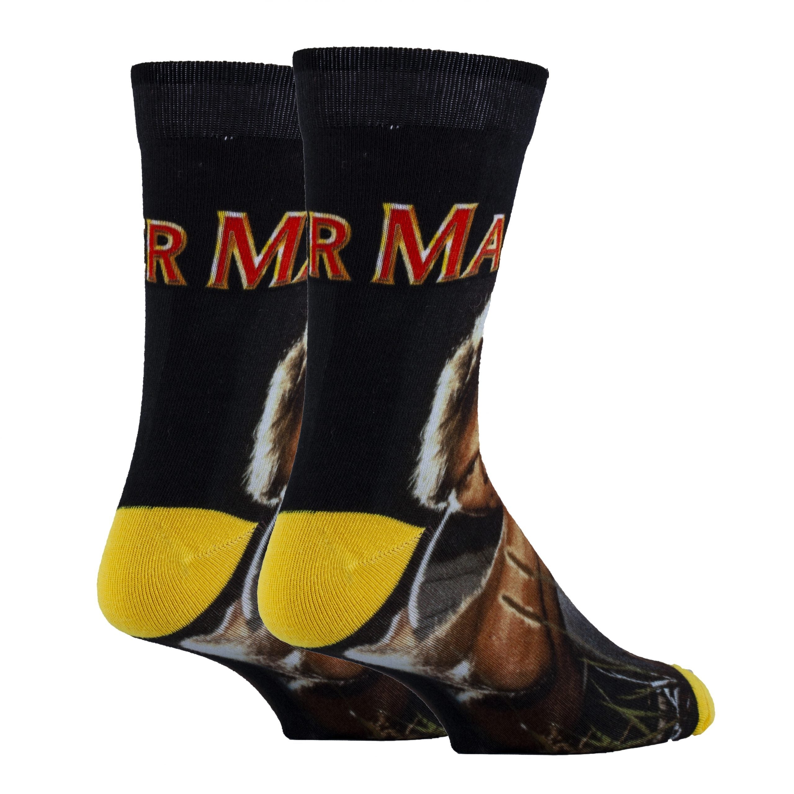 Macgyver Crew Socks - Premium Socks from Oooh Yeah Socks/Sock It Up/Oooh Geez Slippers - Just $9.95! Shop now at Pat's Monograms