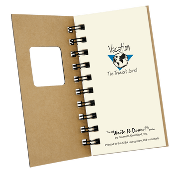 Mini- Vacation Journal - Premium Gifts from Journals Unlimited - Just $7.00! Shop now at Pat's Monograms