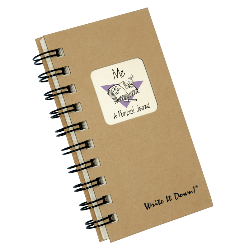 Mini- 'ME' A Personal Journal - Premium Gifts from Journals Unlimited - Just $7.00! Shop now at Pat's Monograms