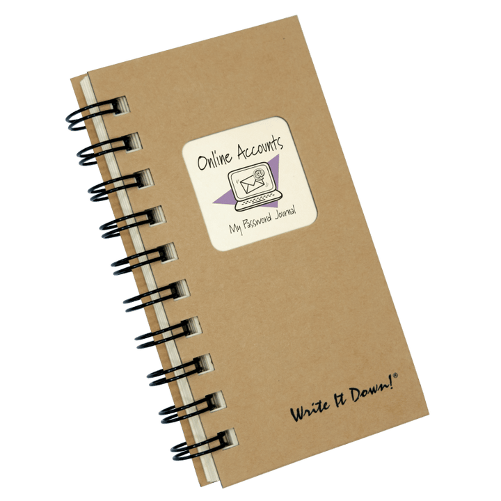 Mini-Online Accounts, My Password Journal - Premium Gifts from Journals Unlimited - Just $7.00! Shop now at Pat's Monograms