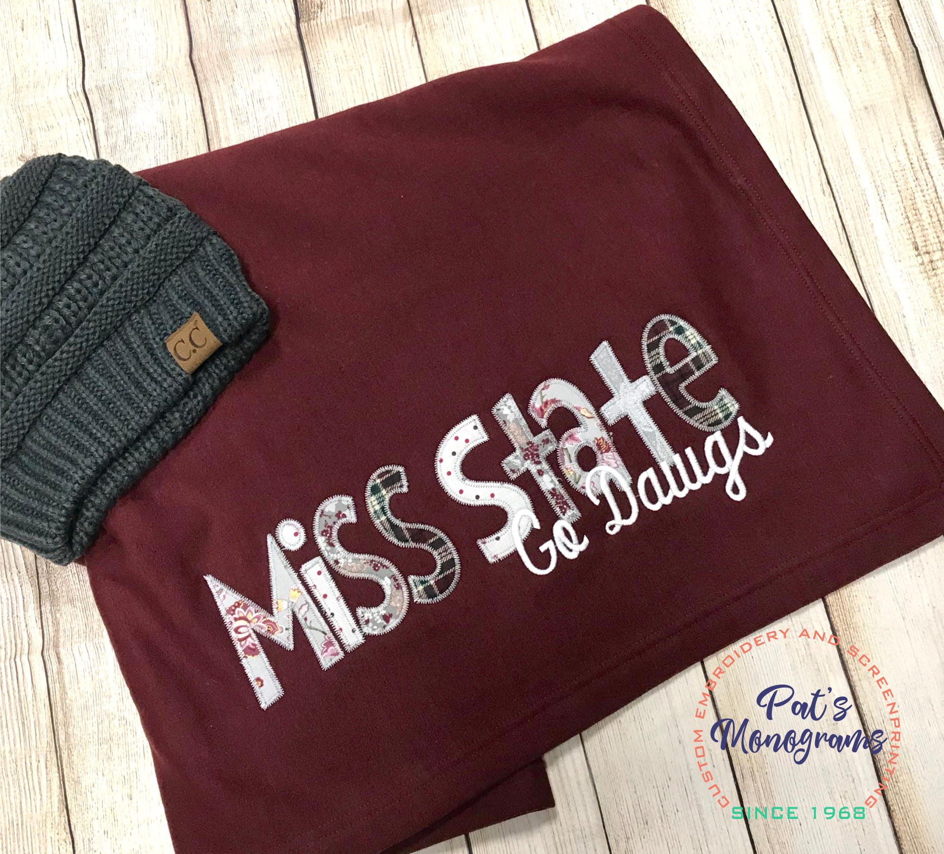Collegiate Blankets - Game Day Throw - Premium Blankets from Pat's Monograms - Just $45! Shop now at Pat's Monograms