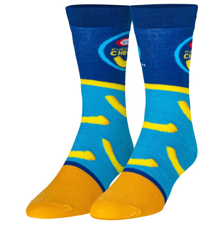 Kraft Macaroni & Cheese Crew Socks - Premium Socks from Crazy Socks - Just $7.0! Shop now at Pat's Monograms