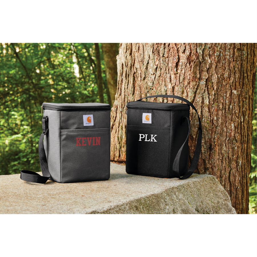 Carhartt® Vertical 12-Can Cooler - CT89032822 - Premium Lunch Boxes & Totes from Carhartt - Just $45.0! Shop now at Pat's Monograms