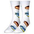 Moon Pie Crew Socks - Premium Socks from Crazy Socks - Just $8! Shop now at Pat's Monograms