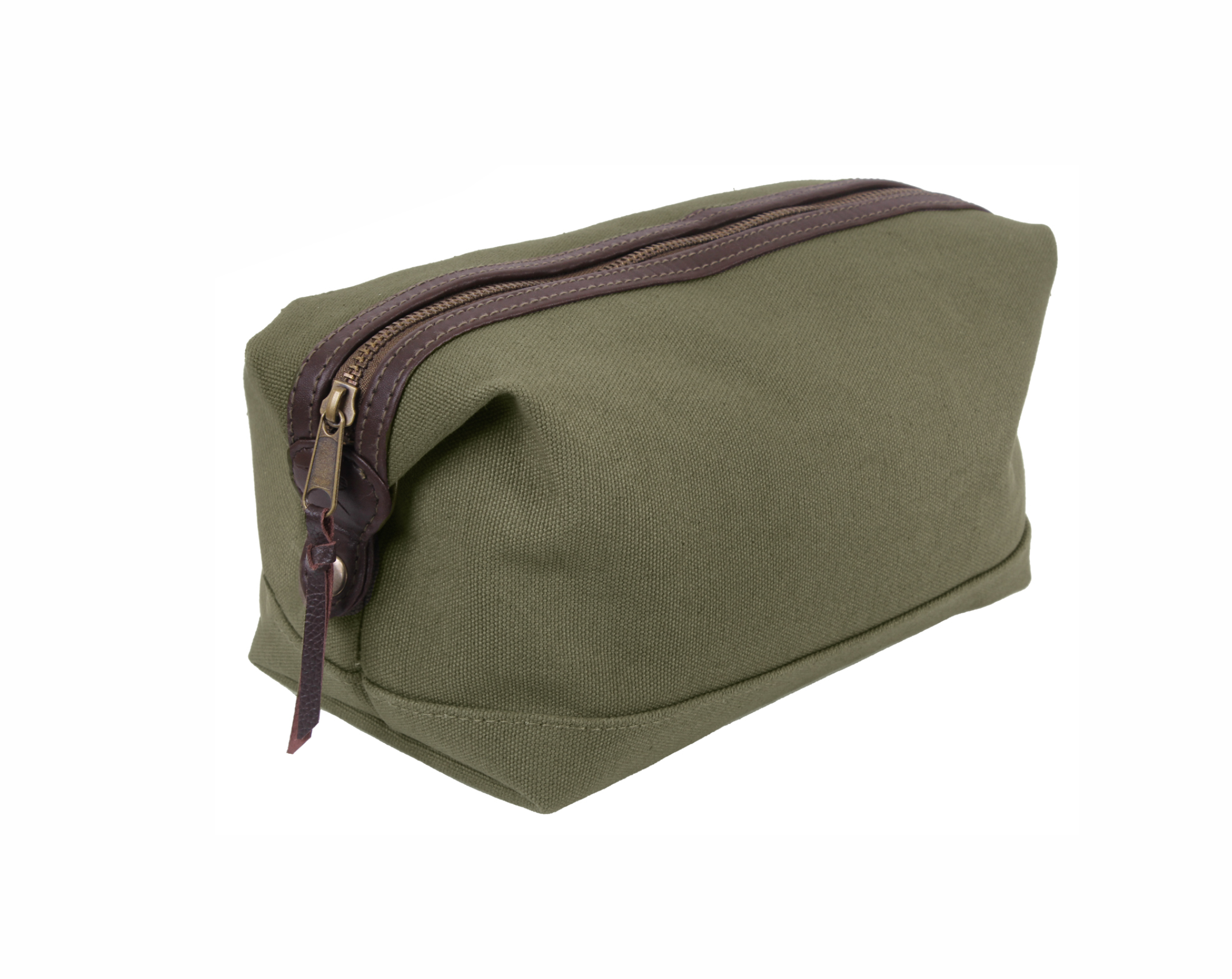 Canvas & Leather Travel Kit - Premium Bags and Totes from Rothco - Just $24.95! Shop now at Pat's Monograms