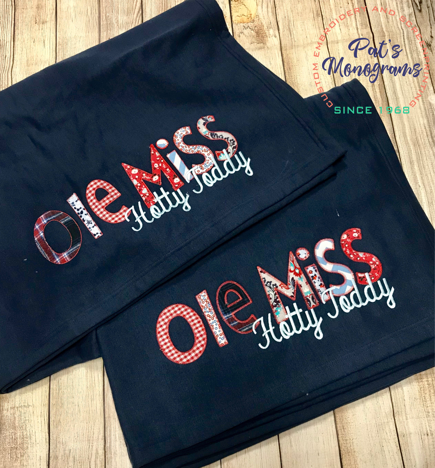 Collegiate Blankets - Game Day Throw - Premium Blankets from Pat's Monograms - Just $45! Shop now at Pat's Monograms