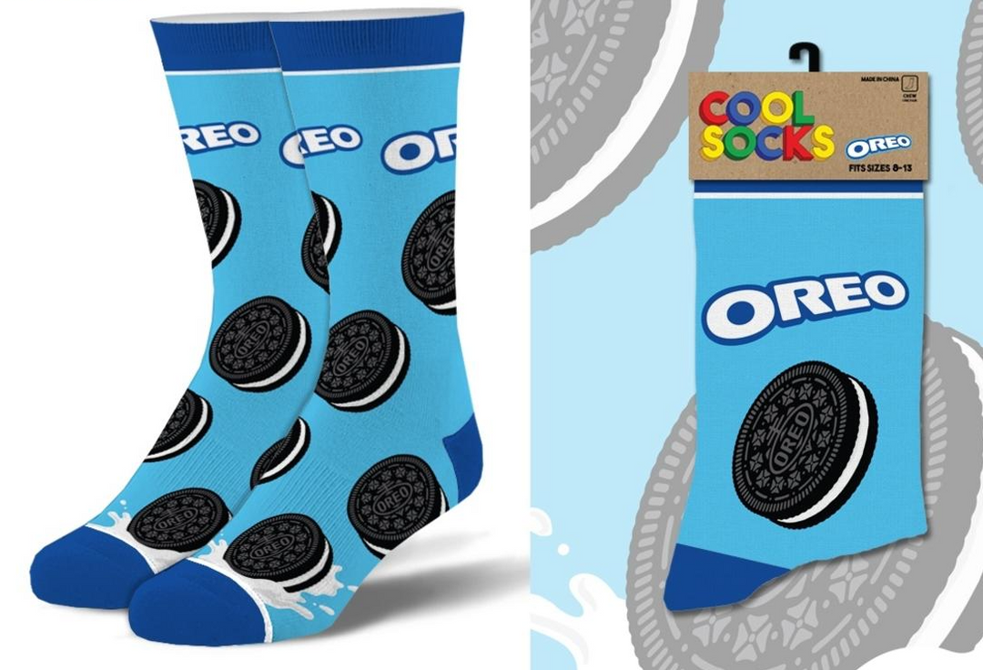 Oreo Socks - Premium Socks from Cool Socks - Just $11.95! Shop now at Pat's Monograms