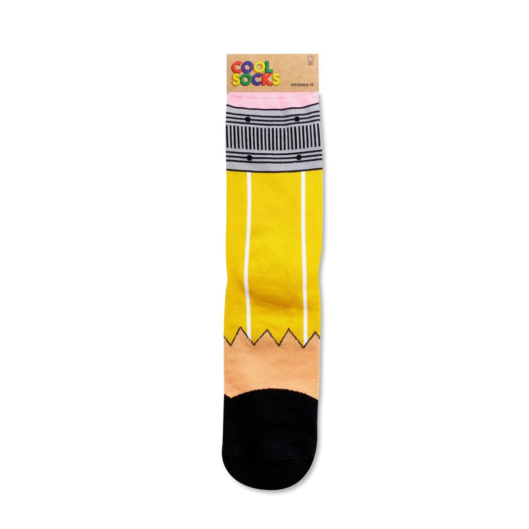 Pencil & Paper Socks - Premium Socks from Cool Socks - Just $10.95! Shop now at Pat's Monograms