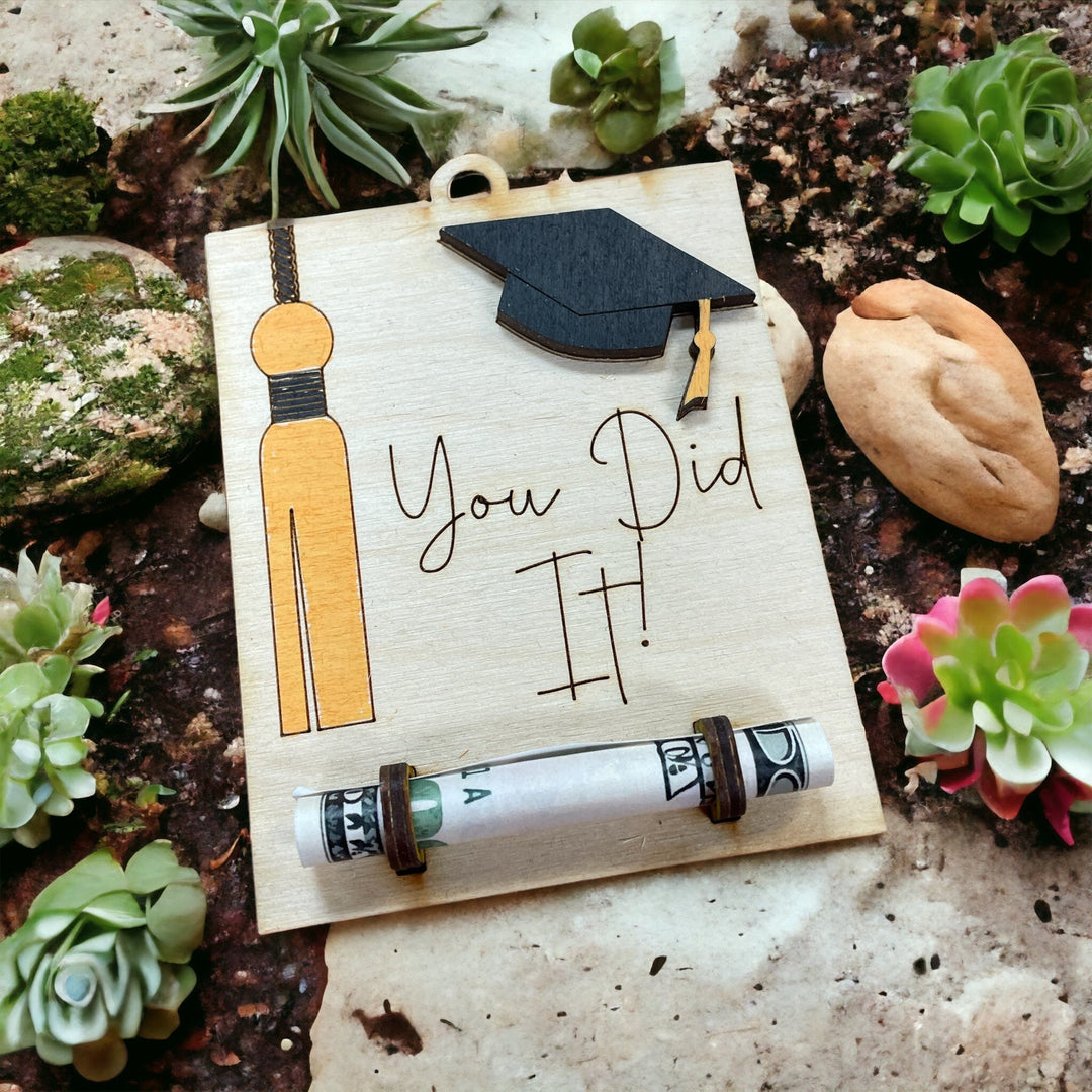 Graduation Money Holder - Congrats to The Grad! - Premium  from Pat's Monograms - Just $7.95! Shop now at Pat's Monograms