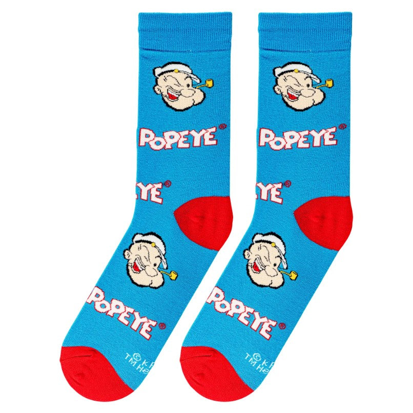 Popeye Crew Socks - Premium Socks from Crazy Socks - Just $7.0! Shop now at Pat's Monograms