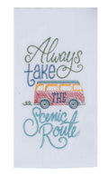 Scenic Route Flour Sack Towel - Premium Dish Towel from Kay Dee Designs - Just $8.00! Shop now at Pat's Monograms