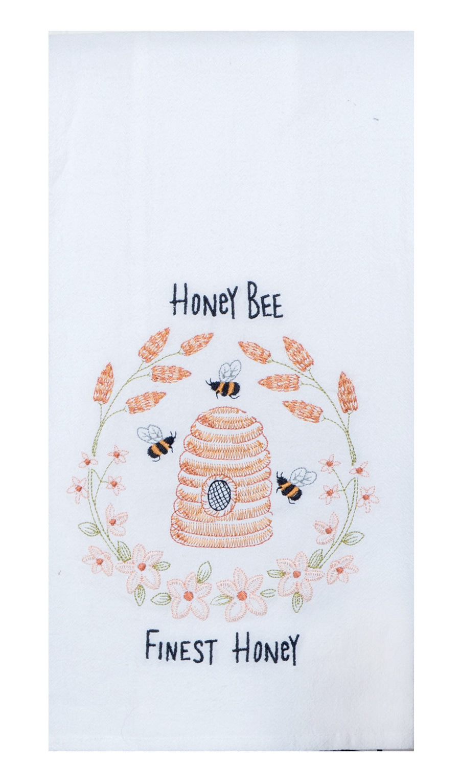 Bee Inspired Flour Sack Towel - Premium Dish Towel from Kay Dee Designs - Just $8.95! Shop now at Pat's Monograms