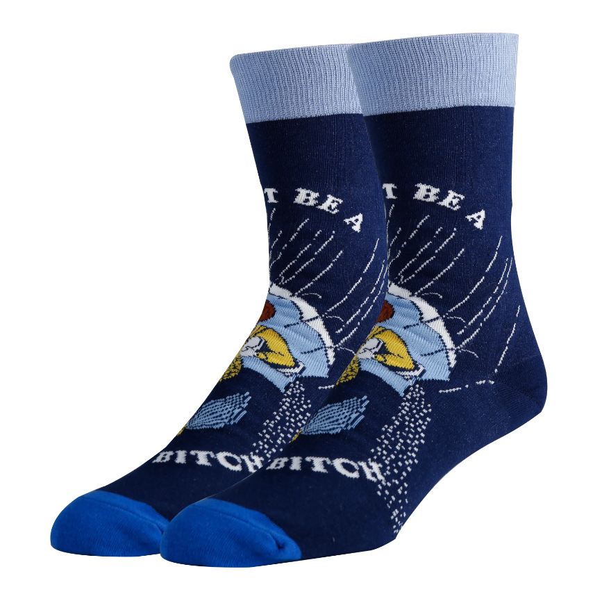 Salty Bitch - Crew Socks - Premium Socks from Oooh Yeah Socks/Sock It Up/Oooh Geez Slippers - Just $9.95! Shop now at Pat's Monograms