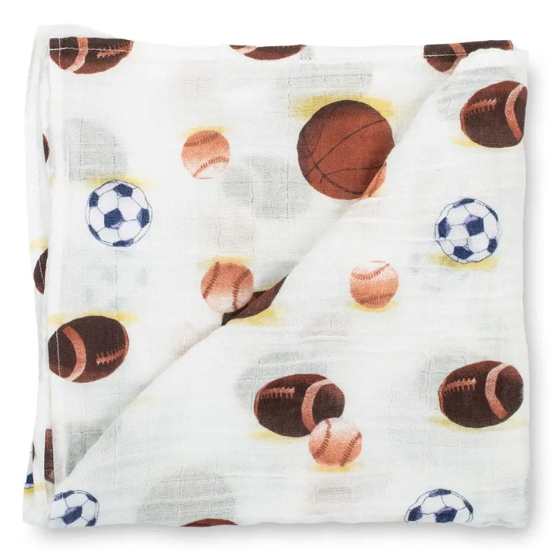 Go Sports Swaddle - Premium Baby Gift Sets from LollyBanks - Just $19.95! Shop now at Pat's Monograms