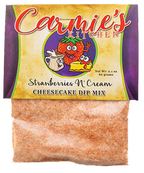 Strawberries n' Cream Cheesecake Dip - Premium Dips & Spreads from Carmie's Kitchen - Just $5! Shop now at Pat's Monograms