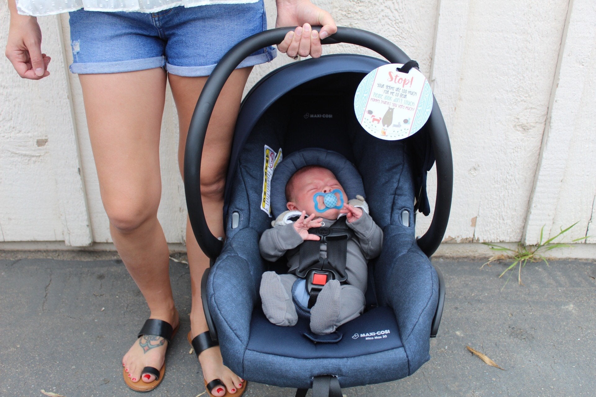 Woodlands Car Seat and Stroller - No Touching Tag - Premium Infant Accessories from Three Little Tots - Just $9.95! Shop now at Pat's Monograms