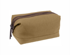 Canvas & Leather Travel Kit - Premium Bags and Totes from Rothco - Just $24.95! Shop now at Pat's Monograms