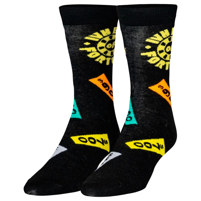 Wheel of Fortune Crew Socks - Premium Socks from Crazy Socks - Just $7.0! Shop now at Pat's Monograms