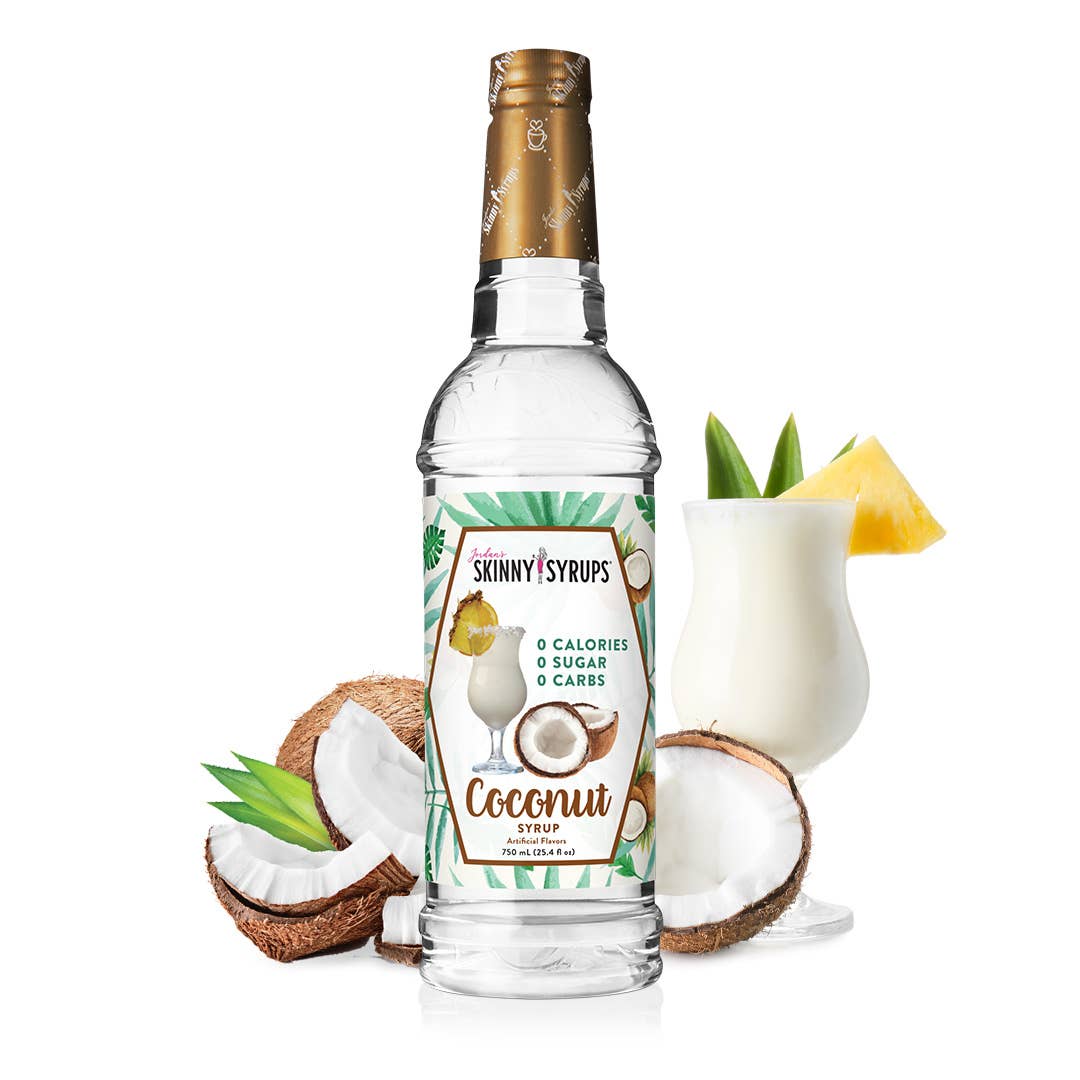 Sugar Free Coconut Syrup - Premium  from Jordan's Skinny Mixes - Just $9.59! Shop now at Pat's Monograms