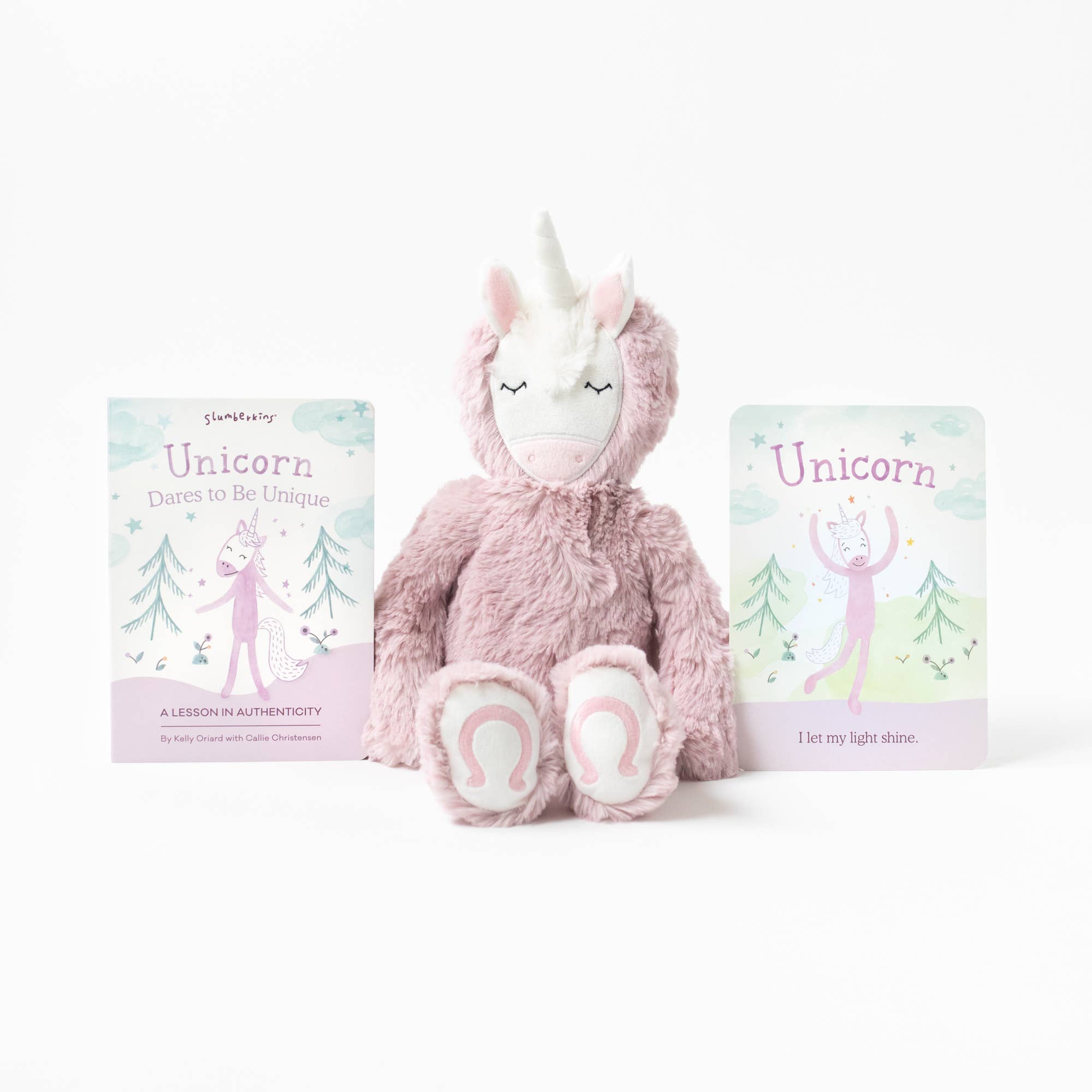 Unicorn Kin + Lesson Book - Authenticity - Premium toys from Slumberkins Inc. - Just $48! Shop now at Pat's Monograms