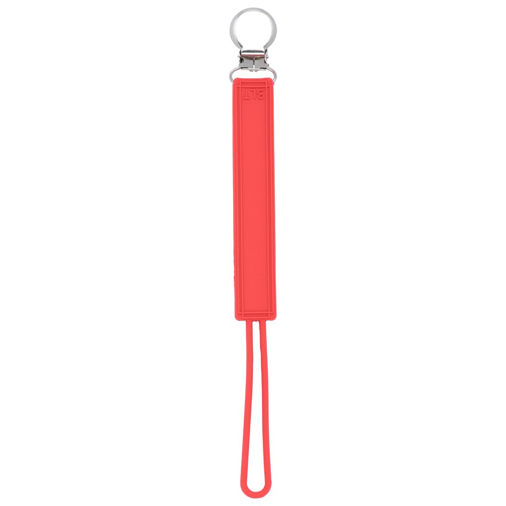 Classic Silicone Pacifier Clip - Personalization Available - Premium Just for baby from Three Little Tots - Just $10.95! Shop now at Pat's Monograms
