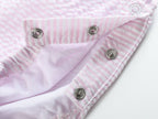Pink Seersucker Bubble Romper - Premium Baby & Toddler Outfits from Lil Cactus - Just $32.95! Shop now at Pat's Monograms