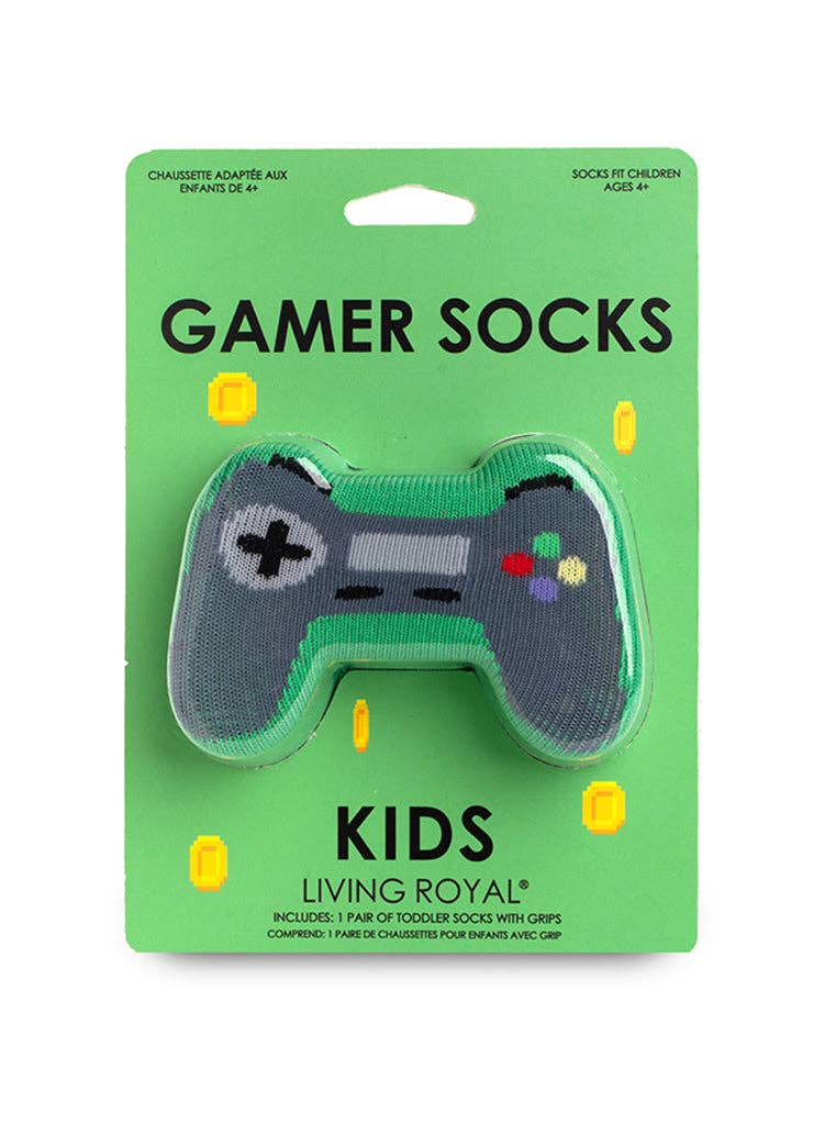 Kids Gamer 3D Socks - Premium Socks from Living Royal - Just $9.99! Shop now at Pat's Monograms