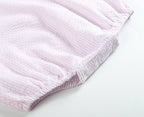 Pink Seersucker Bubble Romper - Premium Baby & Toddler Outfits from Lil Cactus - Just $32.95! Shop now at Pat's Monograms