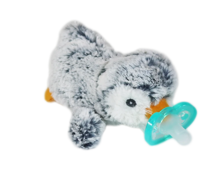 RaZbuddy Ethan Penguin Paci/Teether Holder - Premium Baby Soothers from RaZbaby - Just $13.99! Shop now at Pat's Monograms