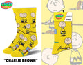 Charlie Brown - Mens Crew Folded - Premium Socks from Crazy Socks - Just $8! Shop now at Pat's Monograms