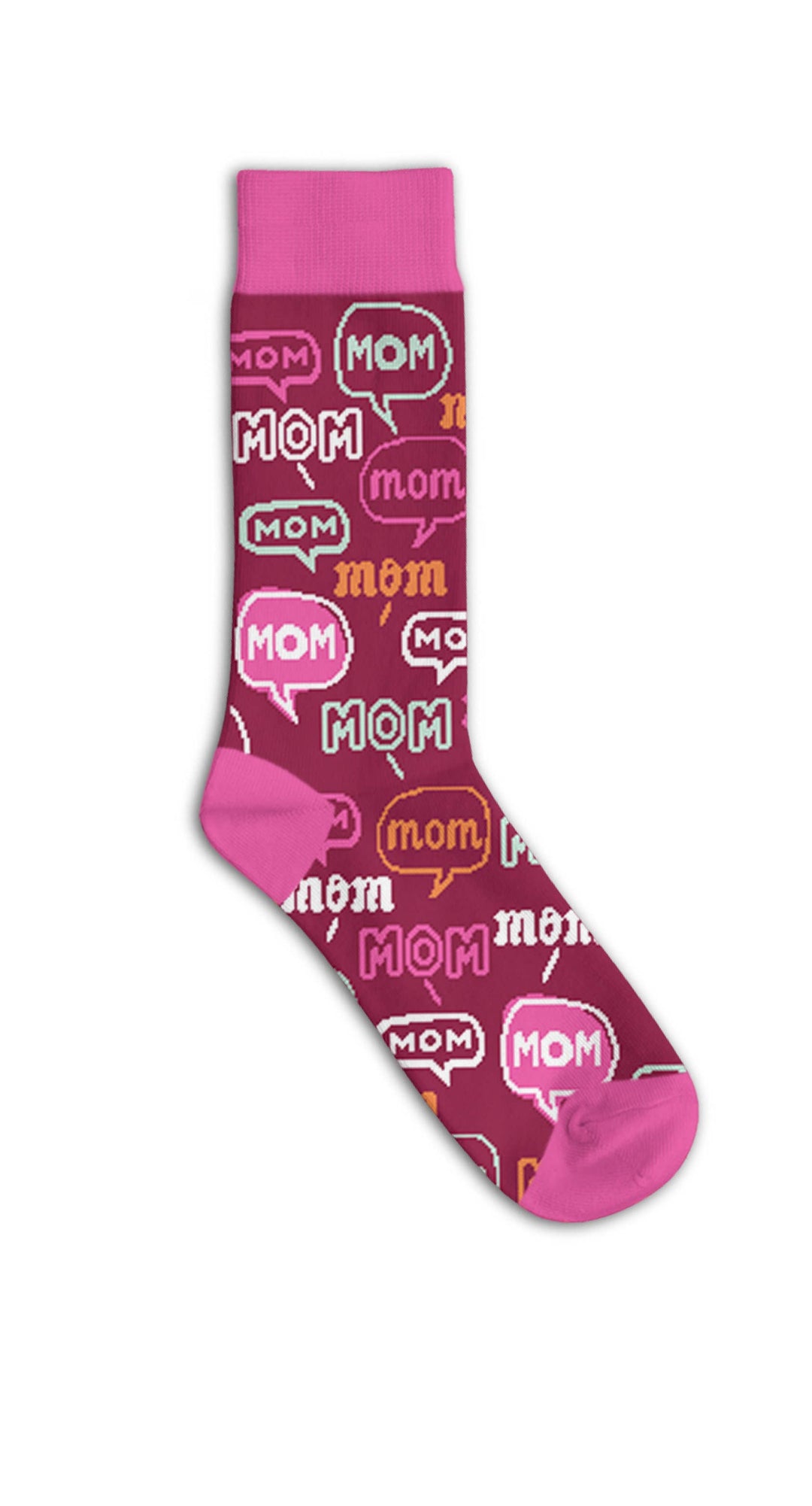 Mom! Mom! Mom! Socks - Premium Socks from Funatic - Just $11.95! Shop now at Pat's Monograms