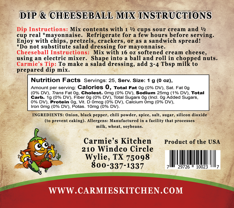 Chipotle Ranch Dip - Premium Dips & Spreads from Carmie's Kitchen - Just $5! Shop now at Pat's Monograms