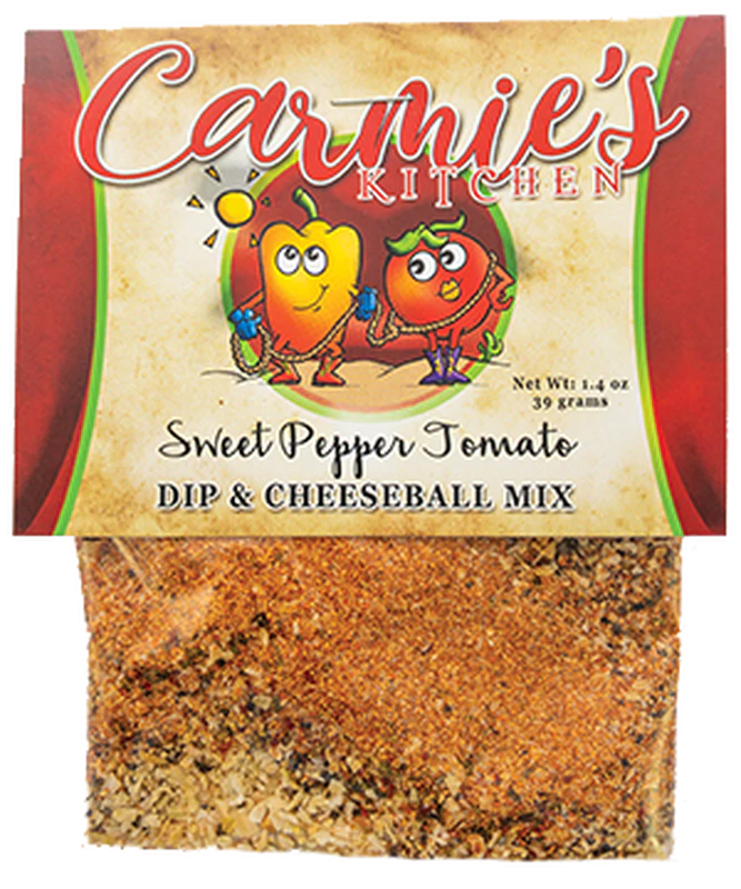Sweet Pepper Tomato Dip Mix - Premium Dips & Spreads from Carmie's Kitchen - Just $5! Shop now at Pat's Monograms