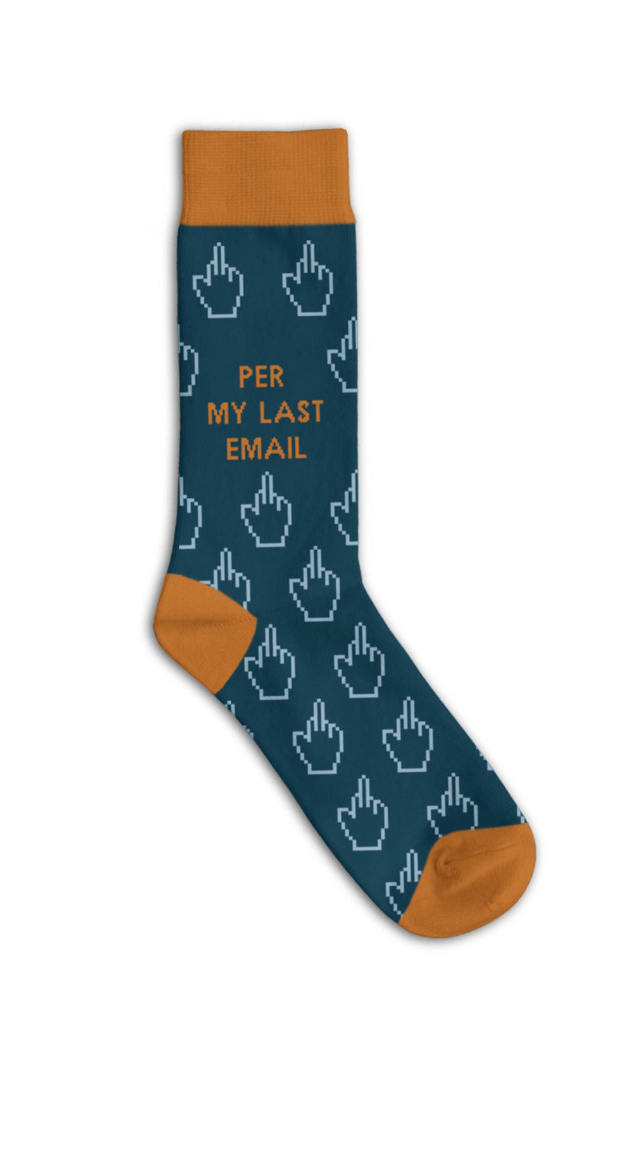 Per My Last Email Socks - Premium  from Funatic - Just $12.95! Shop now at Pat's Monograms