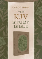 The KJV Study Bible, Large Print [Olive Branches] - Premium Books and Devotionals from Barbour Publishing, Inc. - Just $49.99! Shop now at Pat's Monograms