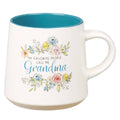 Grandma Ceramic Coffee Mug with Clay Dipped Base - Premium gift item from Christian Art Gifts - Just $12.95! Shop now at Pat's Monograms