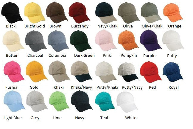 Baseball Cap GWT111 - Premium Accessories from Staton - Just $10.00! Shop now at Pat's Monograms