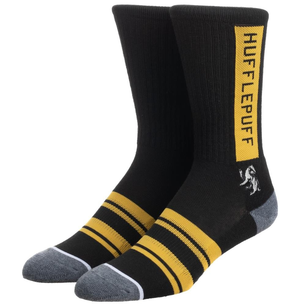 Harry Potter - Hufflepuff Crew Sock - Premium Socks from Bioworld - Just $9.95! Shop now at Pat's Monograms