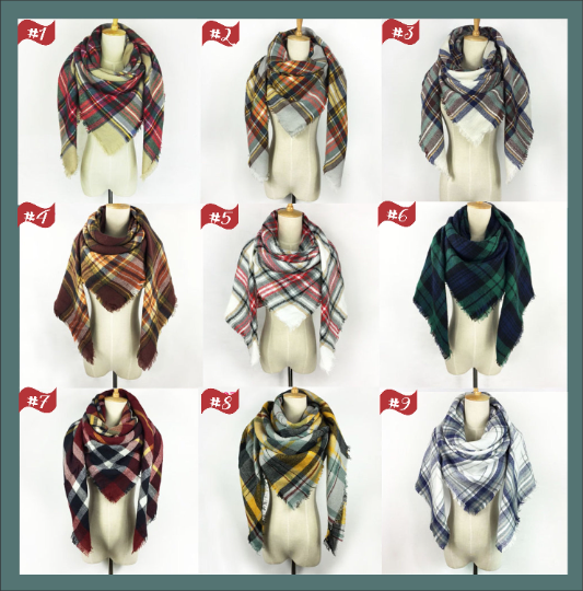 Blanket Scarves - Premium Accessories from Pat's Monograms - Just $12.00! Shop now at Pat's Monograms