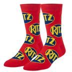 Ritz Crew Socks - Premium Socks from Crazy Socks - Just $8! Shop now at Pat's Monograms