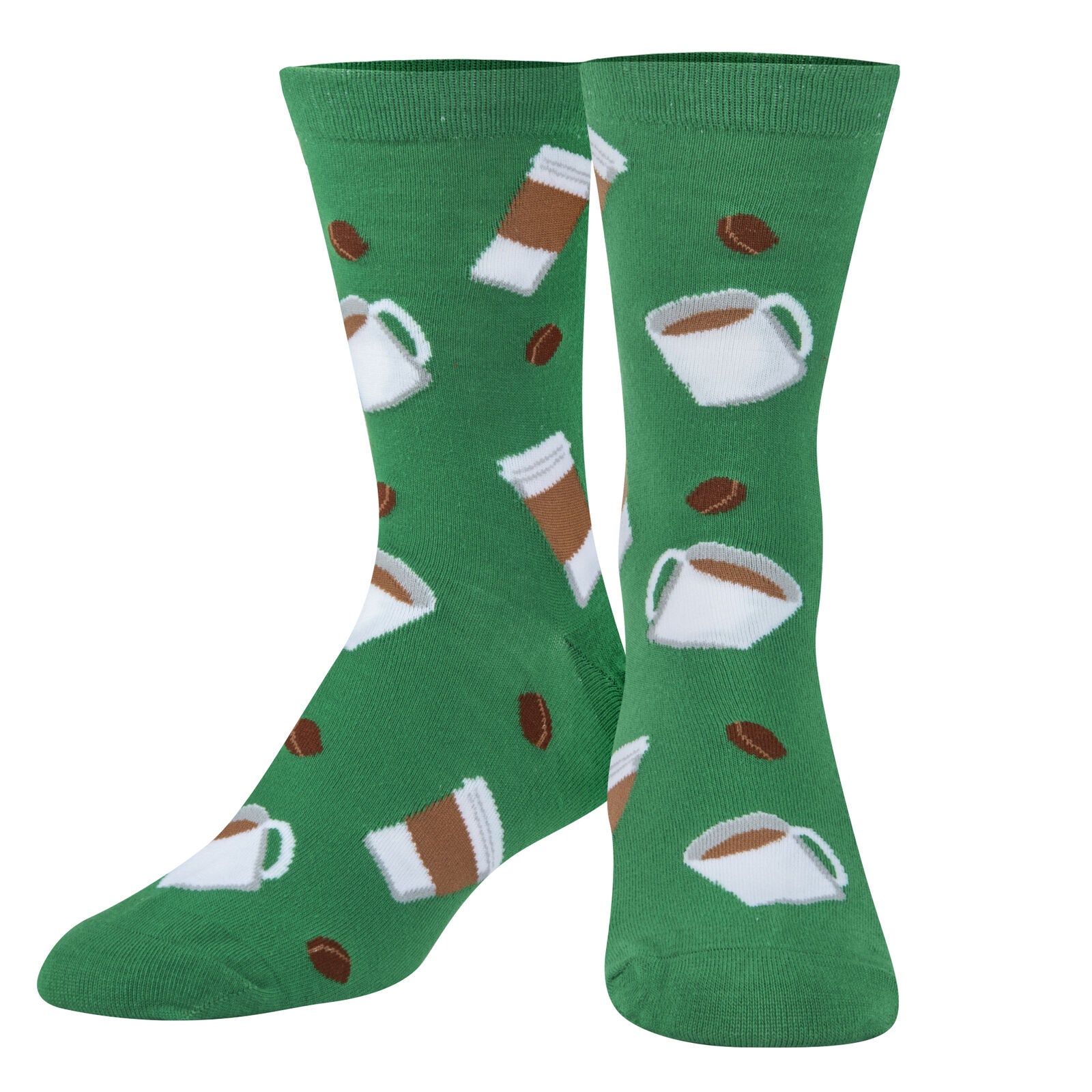 Coffee Women's Crew Socks - Premium Socks from Crazy Socks - Just $8! Shop now at Pat's Monograms