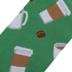 Coffee Women's Crew Socks - Premium Socks from Crazy Socks - Just $8! Shop now at Pat's Monograms