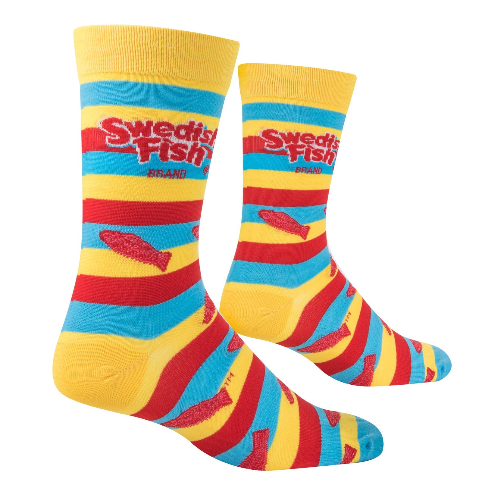 Swedish Fish Crew Socks - Premium Socks from Crazy Socks - Just $8! Shop now at Pat's Monograms