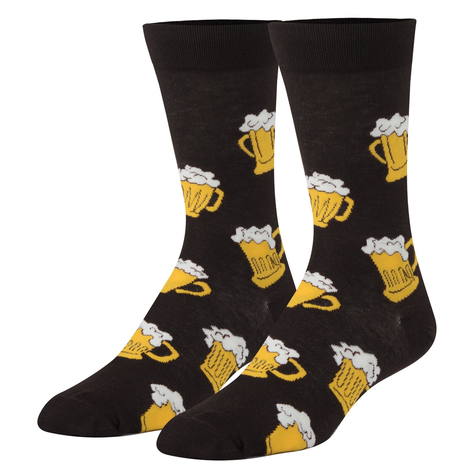 Beer Mugs Crew Socks - Premium Socks from Crazy Socks - Just $8! Shop now at Pat's Monograms